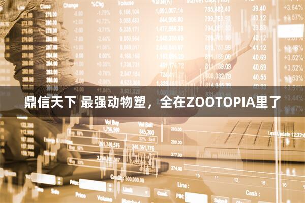 鼎信天下 最强动物塑，全在ZOOTOPIA里了