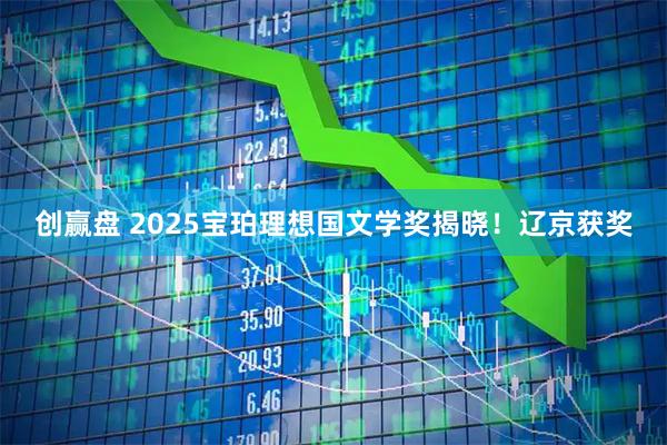 创赢盘 2025宝珀理想国文学奖揭晓！辽京获奖