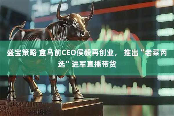 盛宝策略 盒马前CEO侯毅再创业， 推出“老菜芮选”进军直播带货